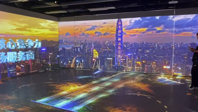 美貌與實力并存，SEEMILE打造沉浸空間企業(yè)展廳
